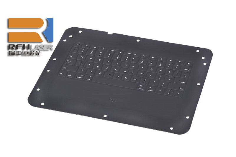 uv laser 355 nm marking word on Laptop Keyboard